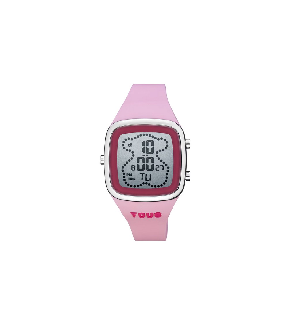 Reloj digital Tous B-Time rosa 3000131400