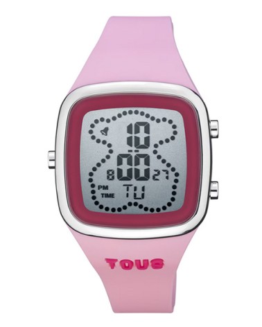 Reloj digital Tous B-Time rosa 3000131400