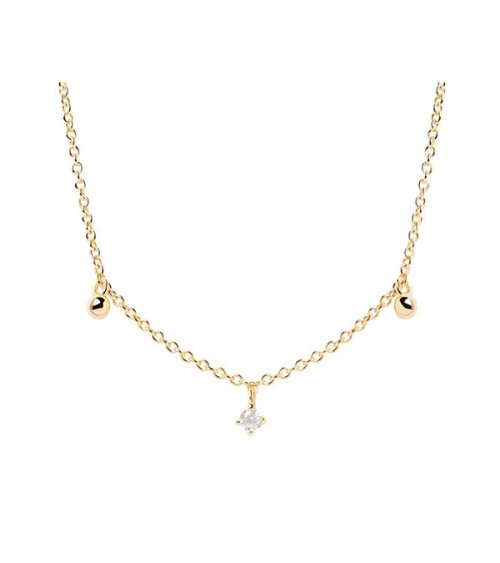 Collar PDPAOLA 'Love Triangle' CO01-491-U