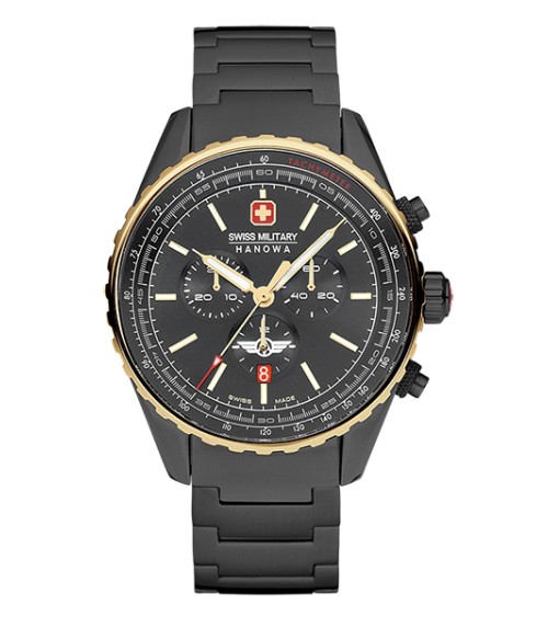 Reloj Swiss Military 'Afterburn Chrono' negro SMWGI0000341