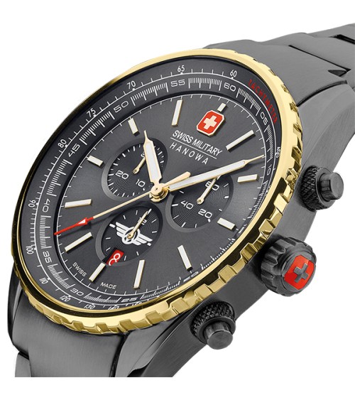 Reloj Swiss Military 'Afterburn Chrono' negro SMWGI0000341