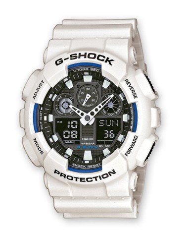Reloj Casio G-SHOCK blanco GA-100B-7AER