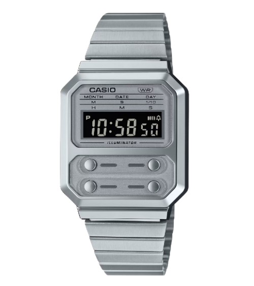 Reloj Casio vintage Alien A100WE-7BE