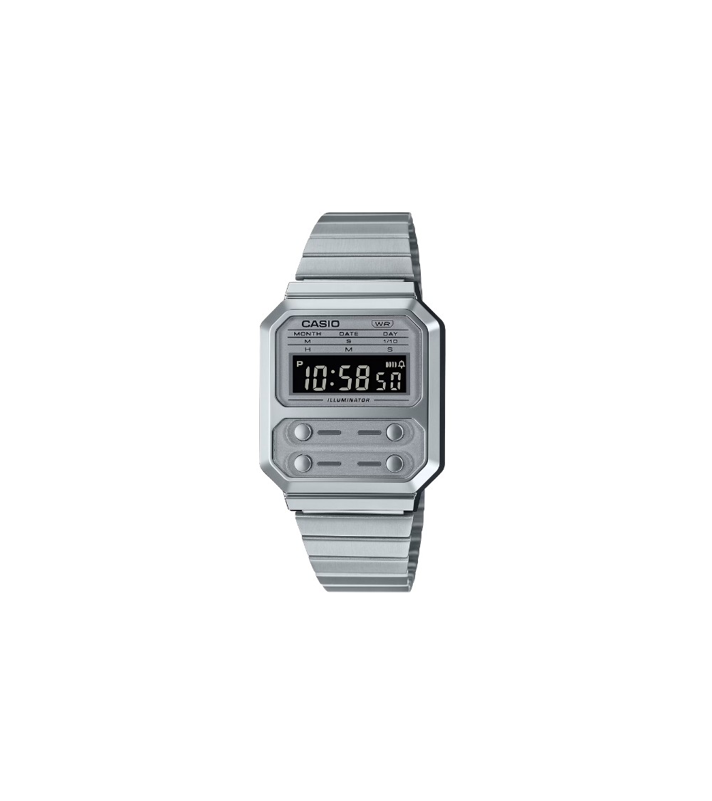 Reloj Casio vintage Alien A100WE-7BE