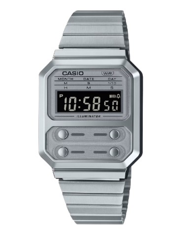 Reloj Casio vintage Alien A100WE-7BE