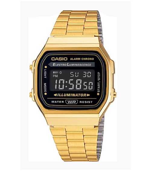 Reloj Casio dorado A158WETG-9AEF