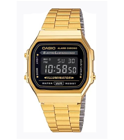 Reloj Casio Hombre A1000MG-9EF Dorado Esterilla — Joyeriacanovas