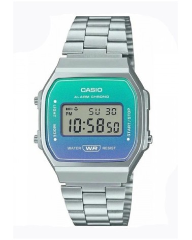 Reloj Casio vintage colores azules A168WER-2A