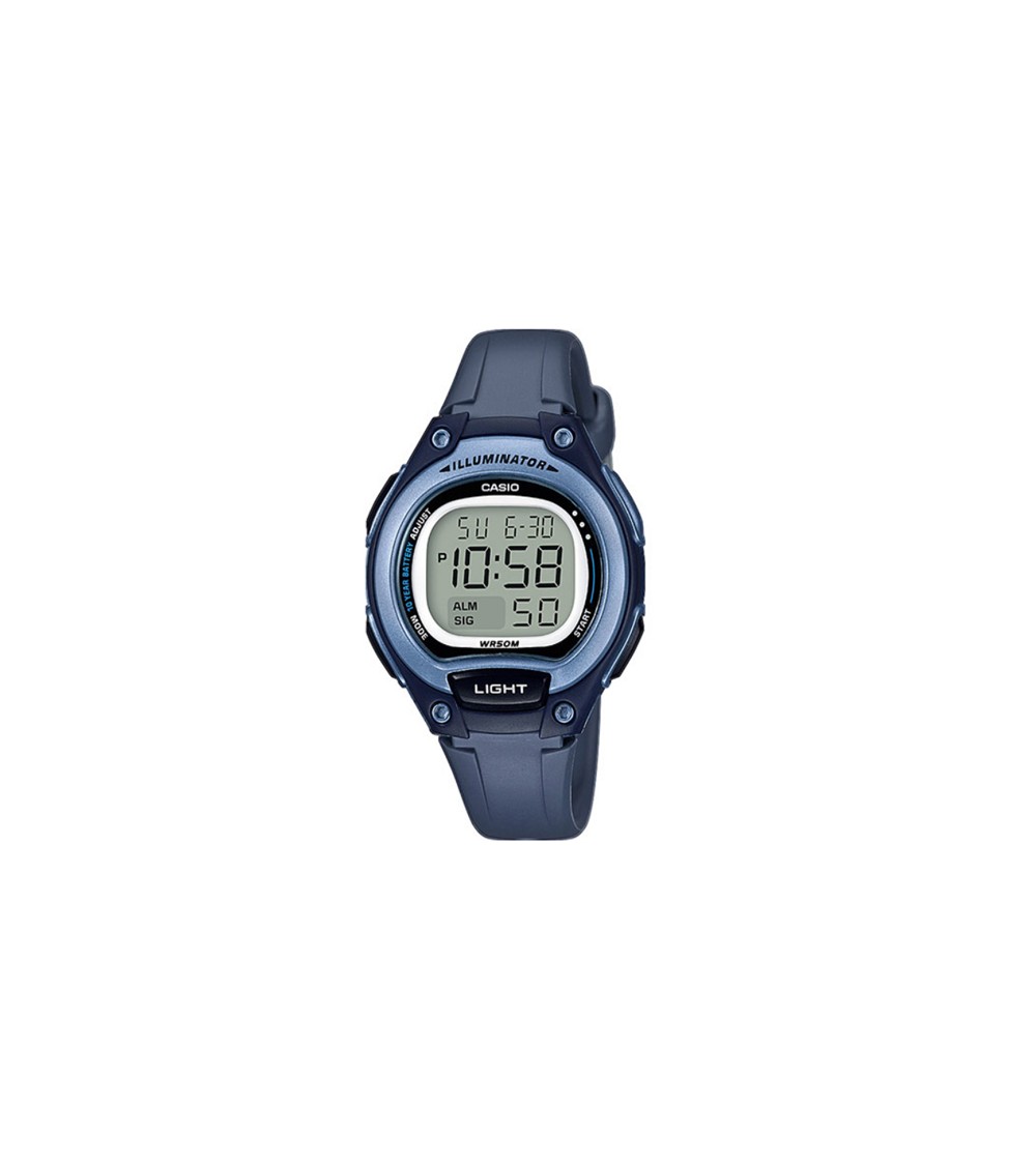 Reloj Casio digital azul niño LW-203-2AV
