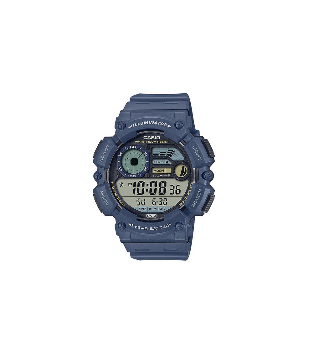 Reloj Casio digital azul WS-1500H-2AVEF