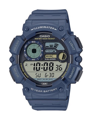 Reloj Casio digital azul WS-1500H-2AVEF