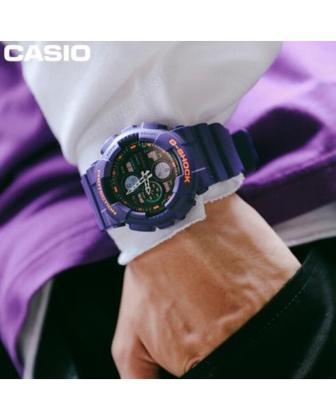 Reloj Casio G-SHOCK lila GA-140-6AER