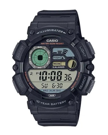 Reloj digital Casio negro WS-1500H-1AV