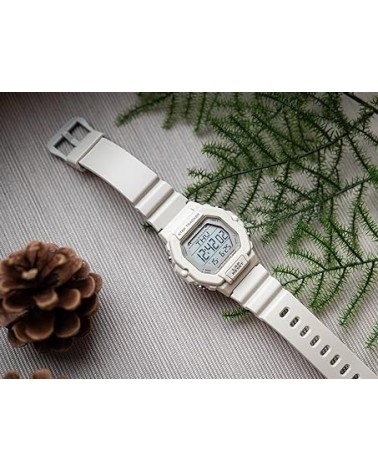 Reloj Casio digital blanco Step Tracker LWS-2200H-8AV