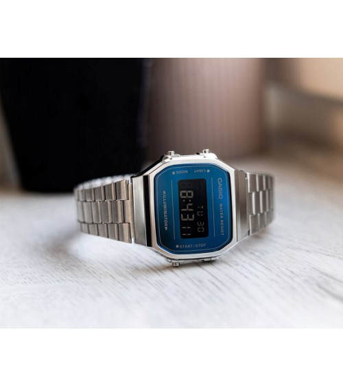 Reloj retro Casio espejo A168WEM-2BEF