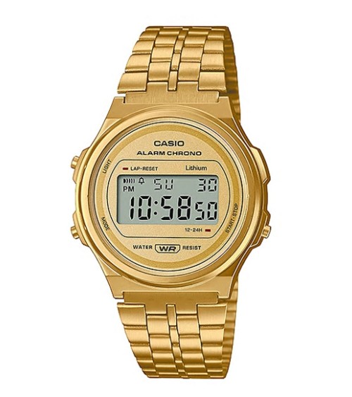 Reloj Casio vintage dorado A171WEG-9AEF