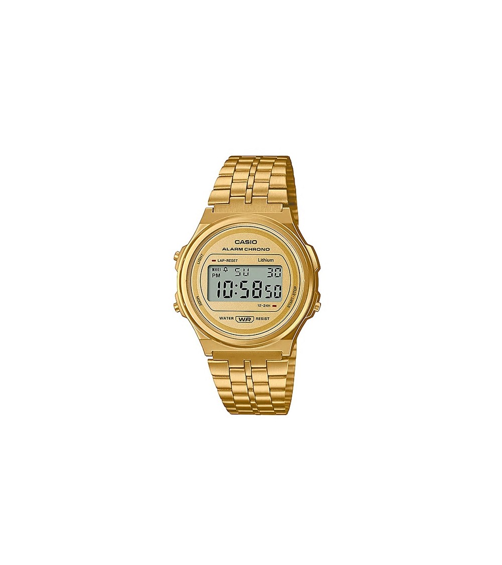 Reloj Casio vintage dorado A171WEG-9AEF