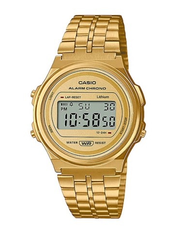 Reloj Casio vintage dorado A171WEG-9AEF