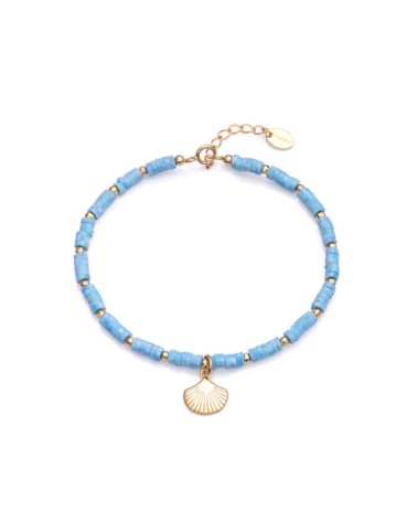 Pulsera Viceroy Trend azul dorada 13145P100-43