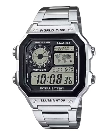 Reloj Casio digital Royale AE-1200WHD-1AVEF