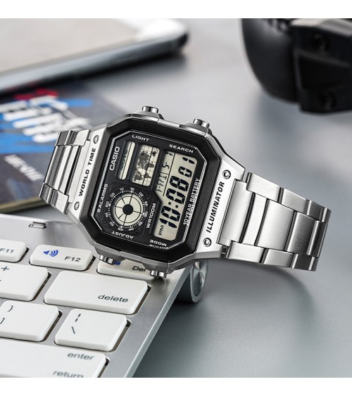 Reloj Casio digital Royale AE-1200WHD-1AVEF