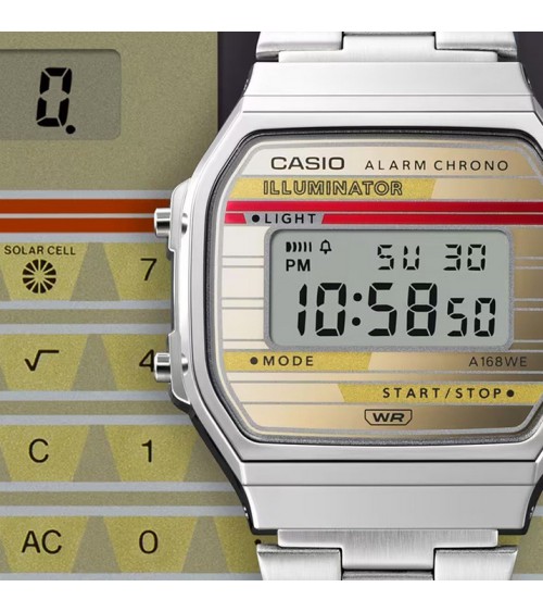 Reloj Casio vintage A168WEHA-9AEF
