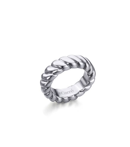 Anillo de plata tubogas