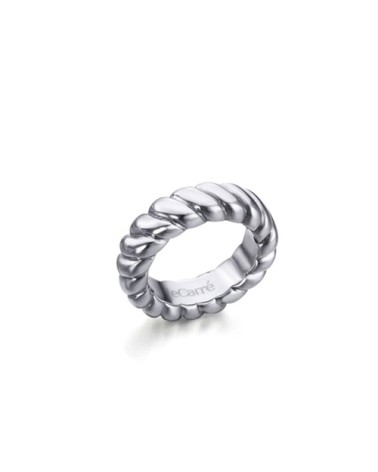 Anillo de plata tubogas