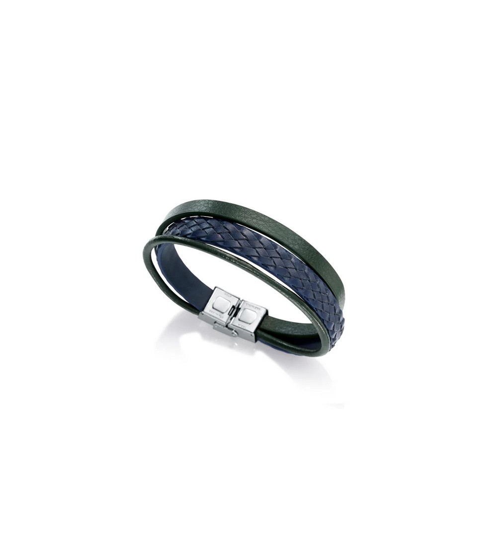 Pulsera azul verde Viceroy hombre 75224P01016