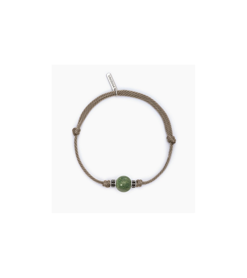 Pulsera de hombre Jade verde 533750