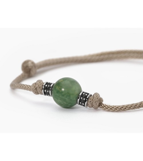 Pulsera de hombre Jade verde 533750