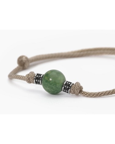 Pulsera de hombre Jade verde 533750