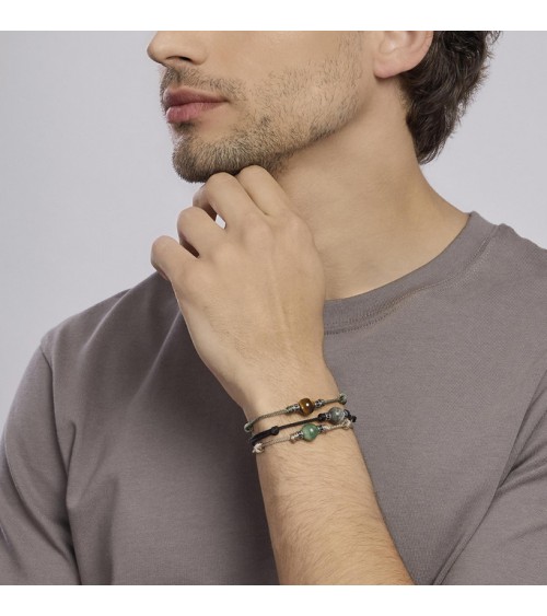 Pulsera de hombre Jade verde 533750