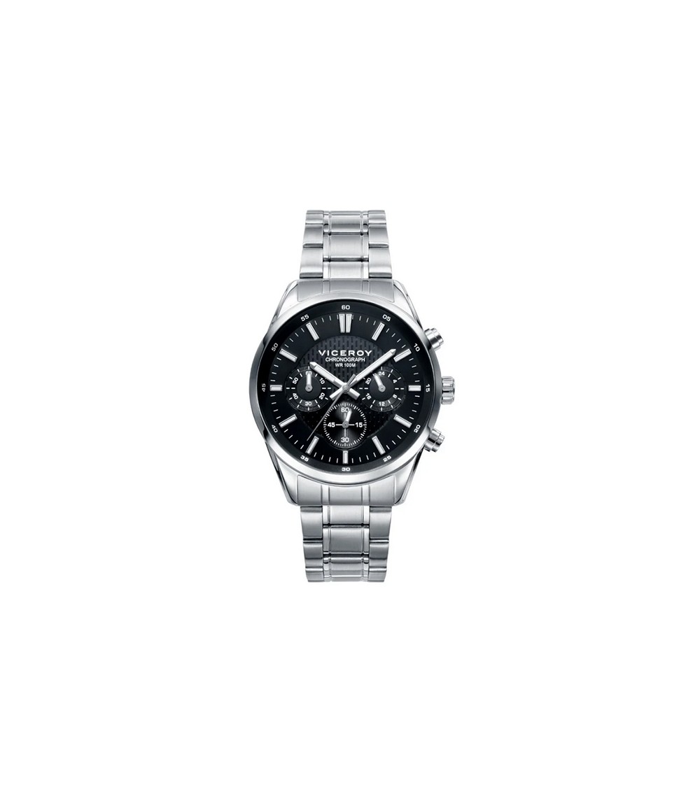 Reloj Viceroy esfera negra caballero 401017-57