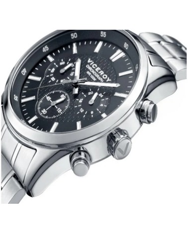 Reloj Viceroy esfera negra caballero 401017-57