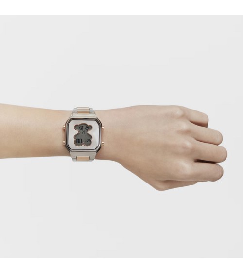 Reloj TOUS bicolor rosa D-Bear 3000134700