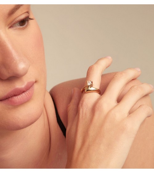 Anillo Uno de 50 'Soulcrafted' ANI0816BLNORO