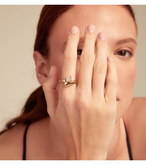 Anillo Uno de 50 'Soulcrafted' ANI0816BLNORO