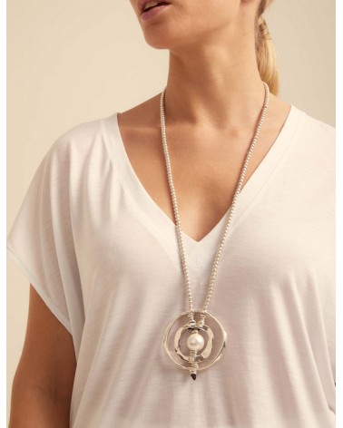 Collar Uno de 50 mujer perla COL0745
