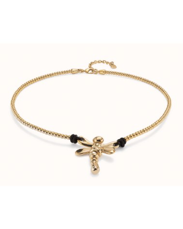Collar dorado Uno de 50 Libélula COL1960ORO