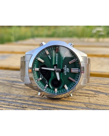 Reloj Casio Edifice verde digital analógico EFV-C120D-3A