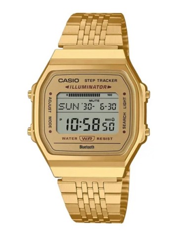 Reloj Casio ABL-100WEG-9AEF Dorado - Retro con Bluetooth y Contador de Pasos