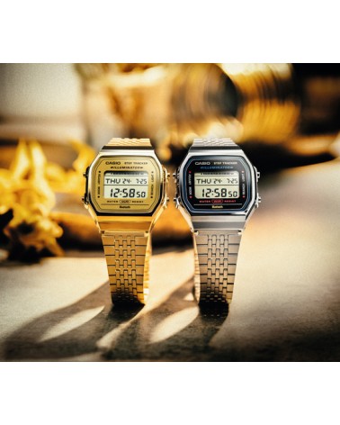 Reloj Casio ABL-100WEG-9AEF Dorado - Retro con Bluetooth y Contador de Pasos