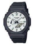 Reloj G-SHOCK negro blanco GA-2100WD-1A