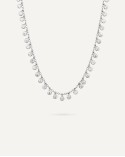 Gargantilla de plata T-Adoro circonitas 43.CO.07