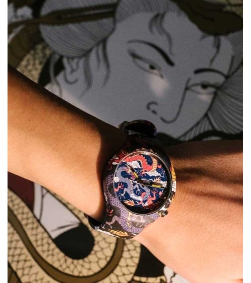 Reloj Doodle dragon tattoo