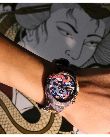 Reloj Doodle dragon tattoo