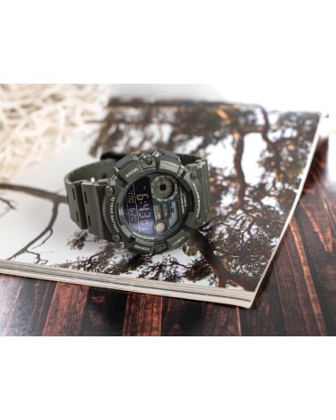 Reloj Casio WS-1500H-3BVEF Pesca Mareas Verde - Joyería Onix Lugo