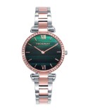 Reloj rosado bicolor Viceroy malaquita 42446-63