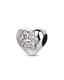 Charm Promojoya corazón con huella 9118011